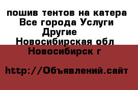    пошив тентов на катера - Все города Услуги » Другие   . Новосибирская обл.,Новосибирск г.